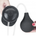 Черный фаллос с имитацией семяизвержения Lovetoy Squirt Extreme 28 см